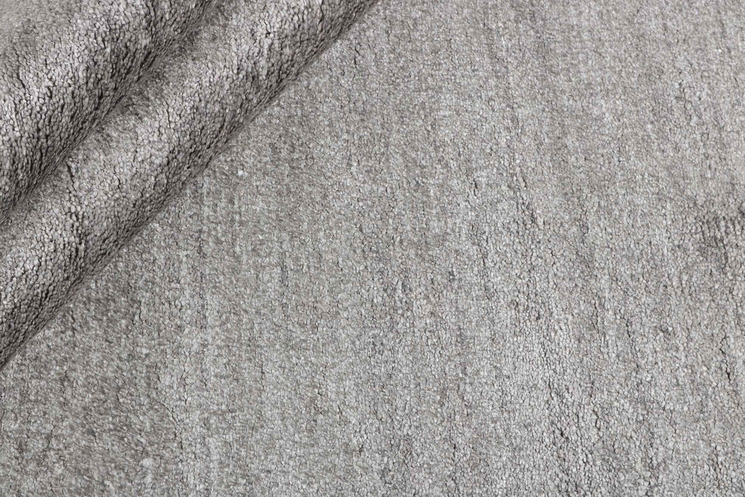 Laagpolig vloerkleed MOMO Rugs Plain Dust Steel