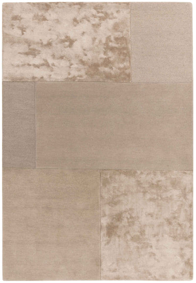 Laagpolig vloerkleed Easy Living Tate Tonal Textures Rug Sand