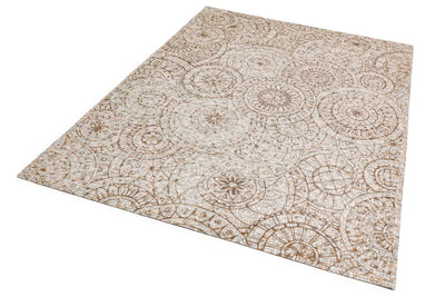 Laagpolig vloerkleed Easy Living Xylo Hand Sewn Cowhide Laser Design