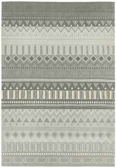 Laagpolig vloerkleed Easy Living Onix 10 Tribal Mix Grey