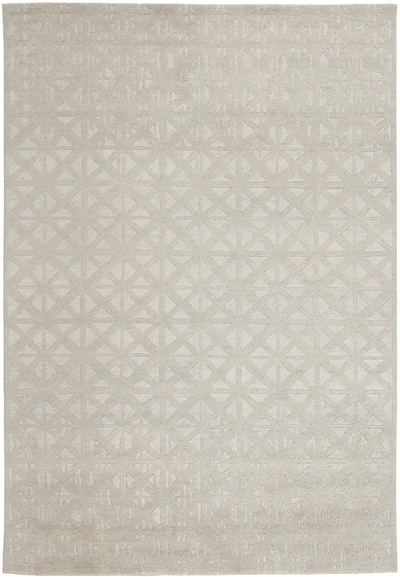 Laagpolig vloerkleed MOMO Rugs Shangri La White Mosaik