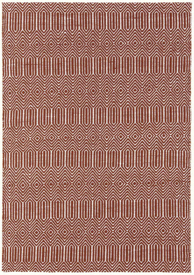 Laagpolig vloerkleed Easy Living Sloan Marsala