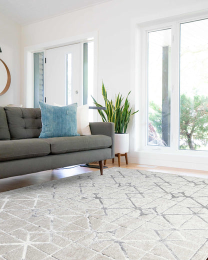 Laagpolig vloerkleed Easy Living Aurora AU11 Lattice