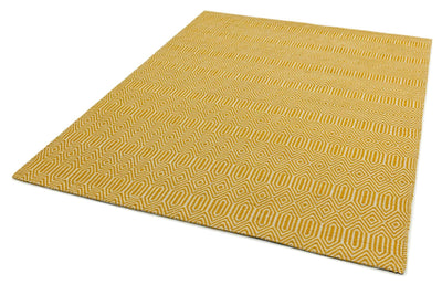 Laagpolig vloerkleed Easy Living Sloan Mustard
