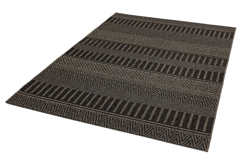 Vloerkleed Easy Living Varanda Black Stripe