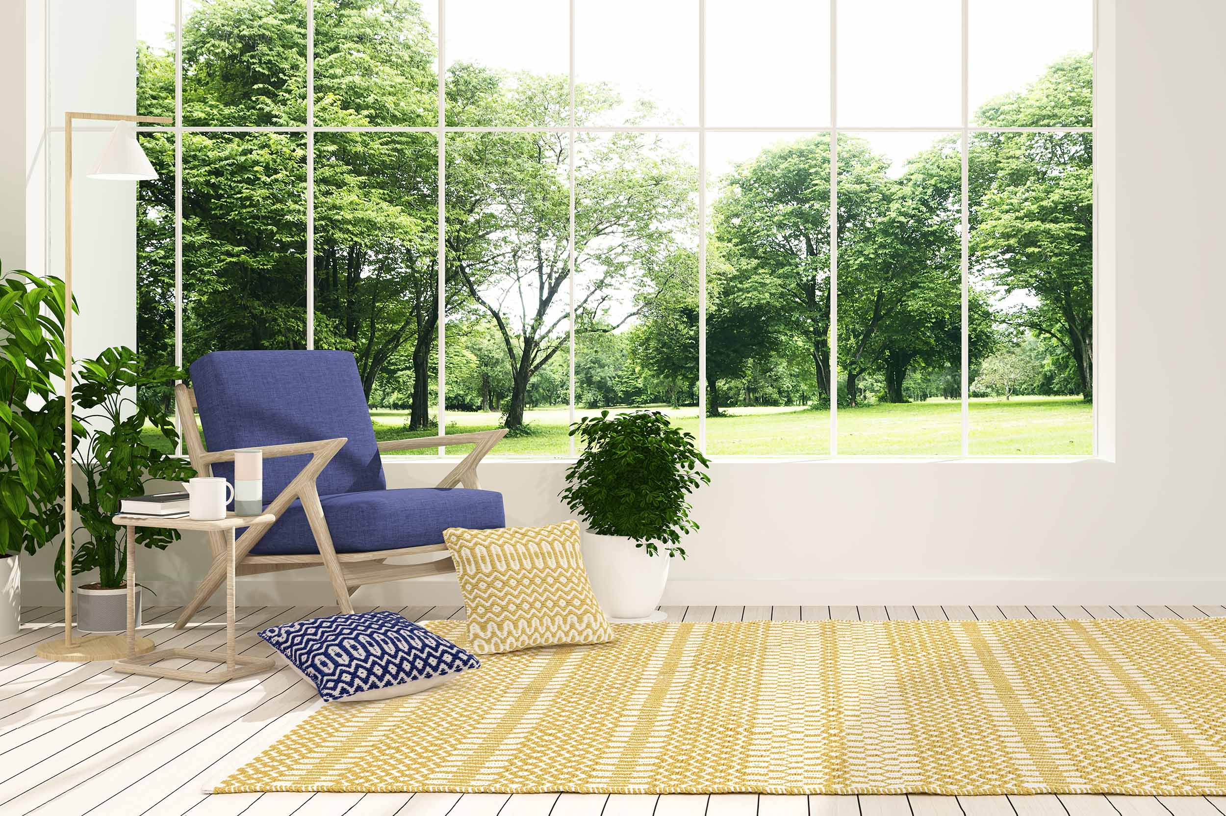 Vloerkleed Easy Living Halsey Mustard