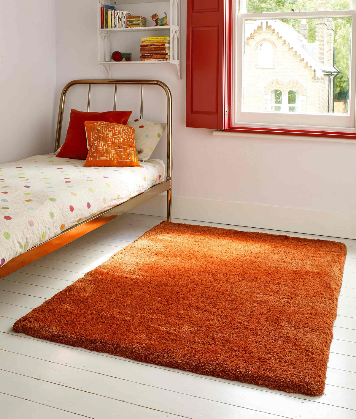 Hoogpolig vloerkleed Easy Living Lulu Soft Touch Rug Spice