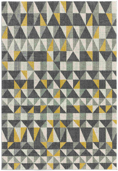 Laagpolig vloerkleed Easy Living Nova Flag Yellow