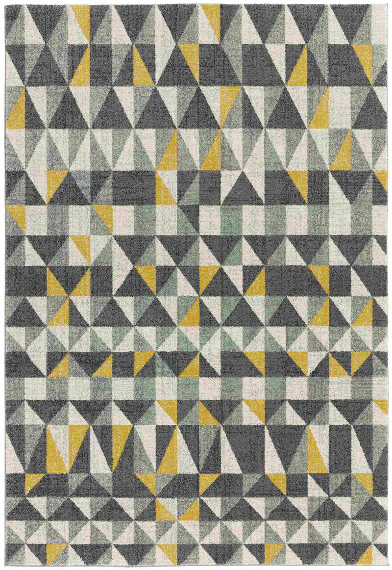 Laagpolig vloerkleed Easy Living Nova Flag Yellow