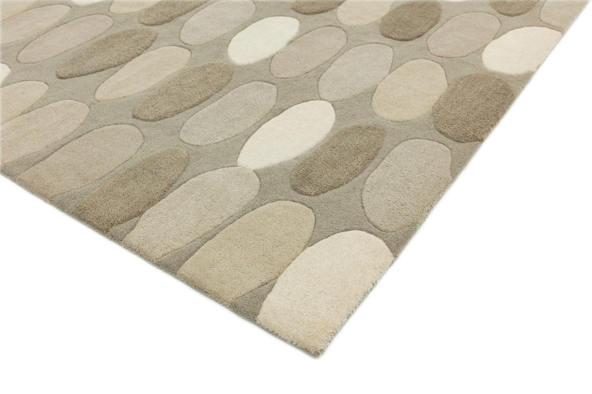 Laagpolig vloerkleed Easy Living Matrix Sofia Natural
