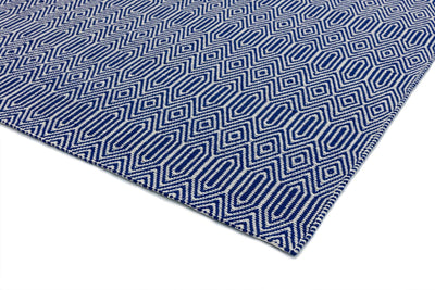 Laagpolig vloerkleed Easy Living Sloan Blue
