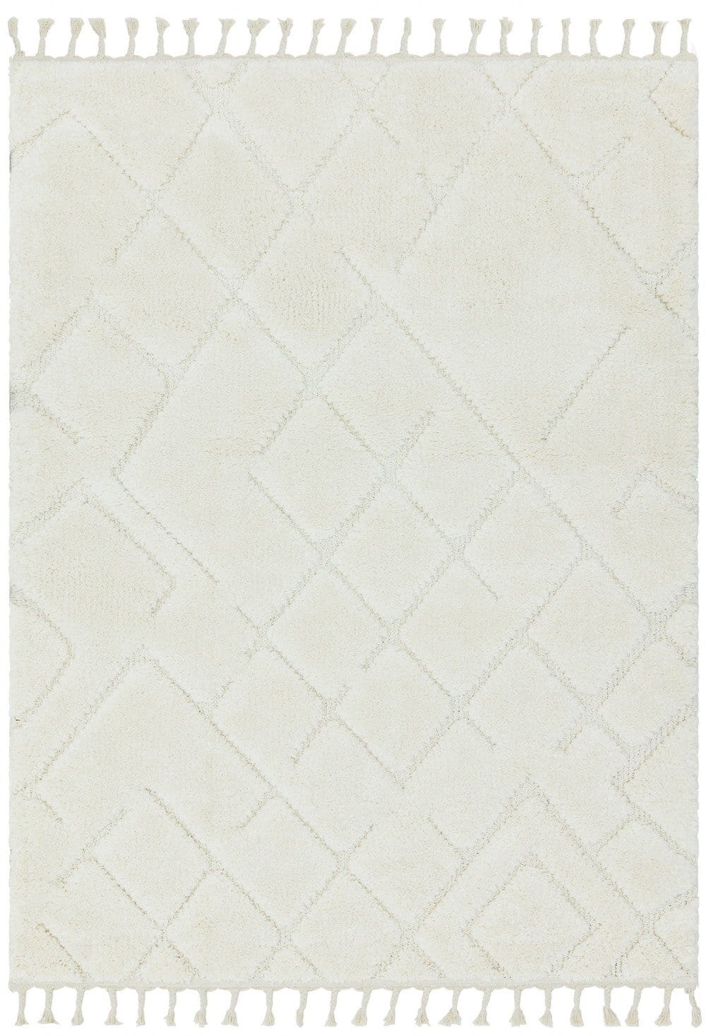 Hoogpolig vloerkleed Easy Living Ariana ar04 Vanilla