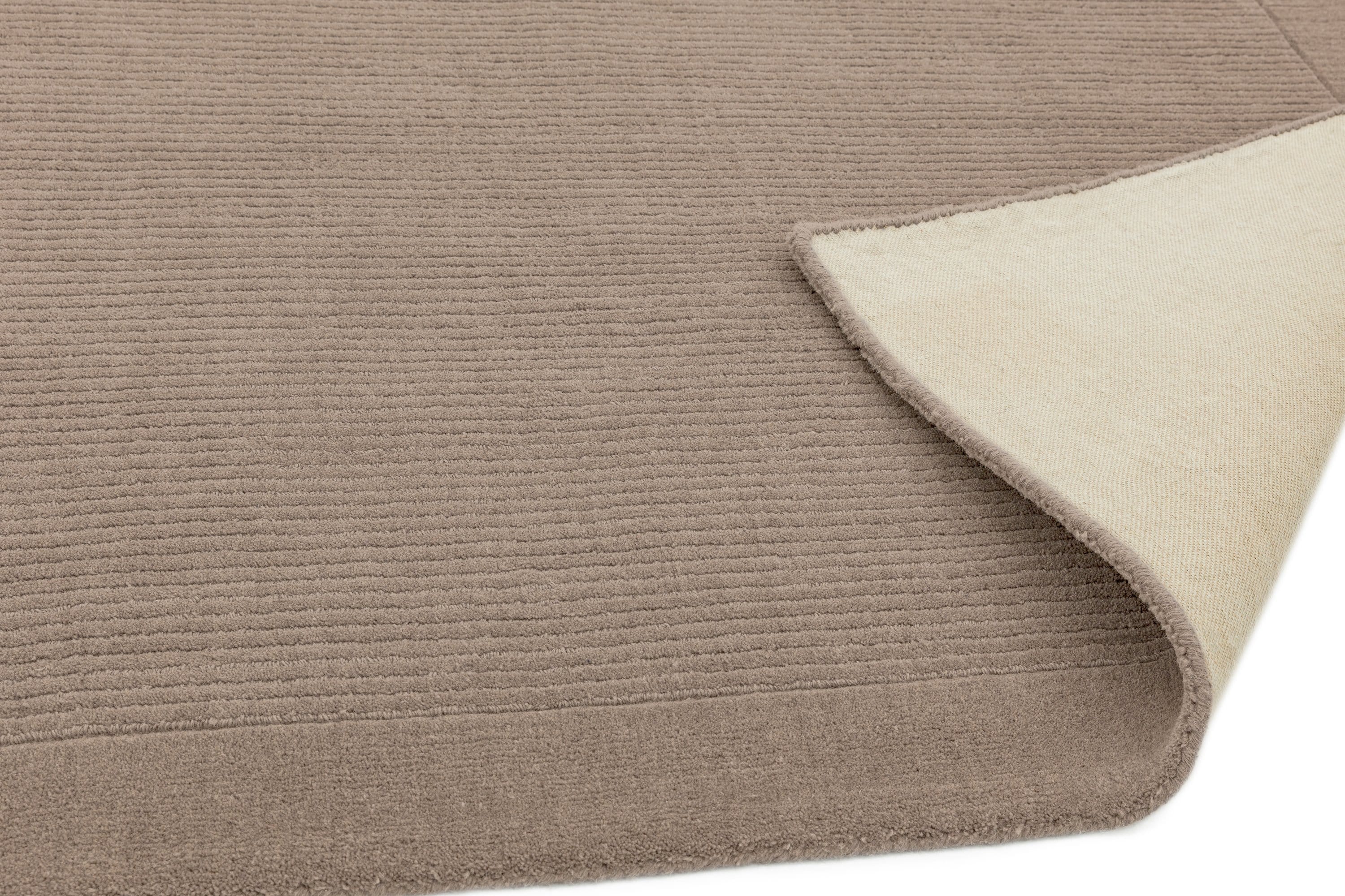 Laagpolig vloerkleed Easy Living York Rug Taupe