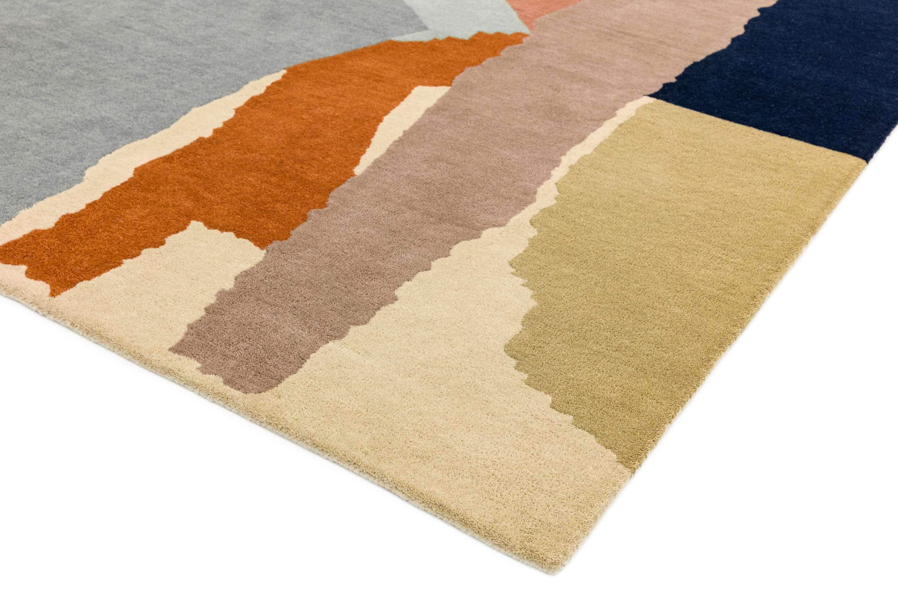 Laagpolig vloerkleed Easy Living Reef Abstract Multi