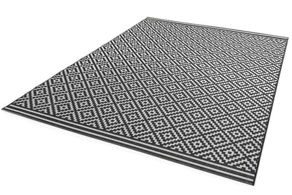 Laagpolig vloerkleed Easy Living Patio Diamond Mono