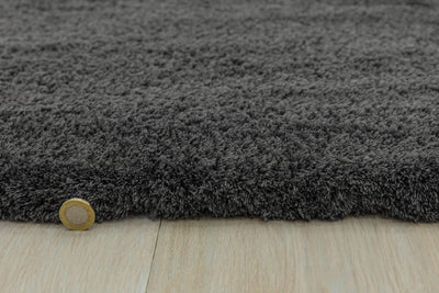 Hoogpolig vloerkleed Easy Living Lulu Soft Touch Rug Charcoal