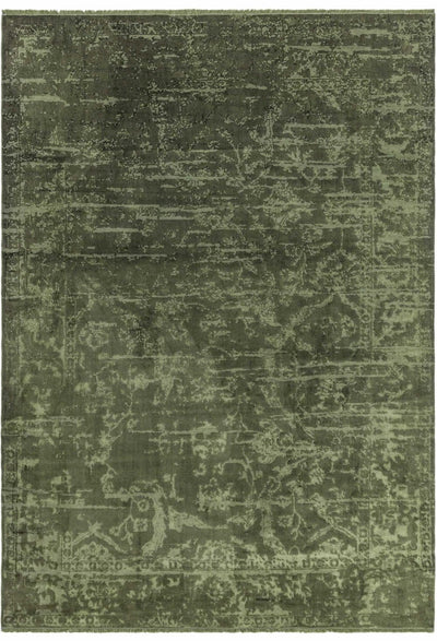 Laagpolig vloerkleed Easy Living Zehraya Green Abstract