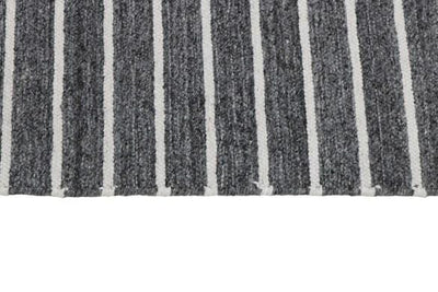 Laagpolig vloerkleed MOMO Rugs Nouveau Stripes Dark Grey