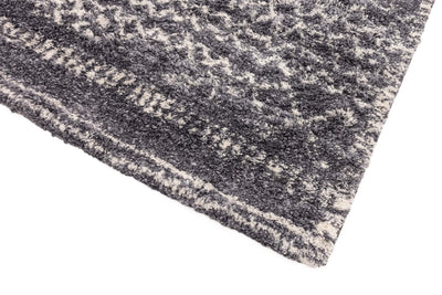 Hoogpolig vloerkleed Easy Living Alto Rug al05 Grey Cream