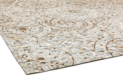 Laagpolig vloerkleed Easy Living Xylo Hand Sewn Cowhide Laser Design