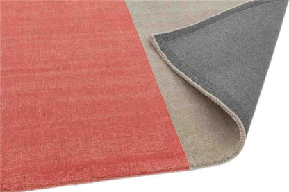 Laagpolig vloerkleed Easy Living Blox Rug Coral