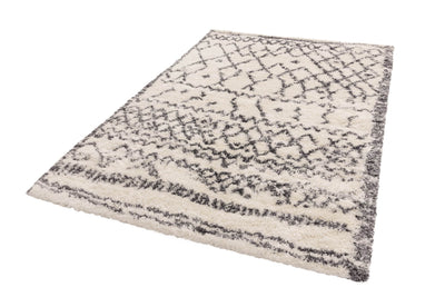 Hoogpolig vloerkleed Easy Living Alto Rug al04 Cream Grey