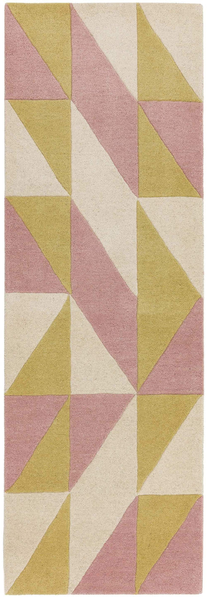 Laagpolig vloerkleed Easy Living Reef Flag Pink