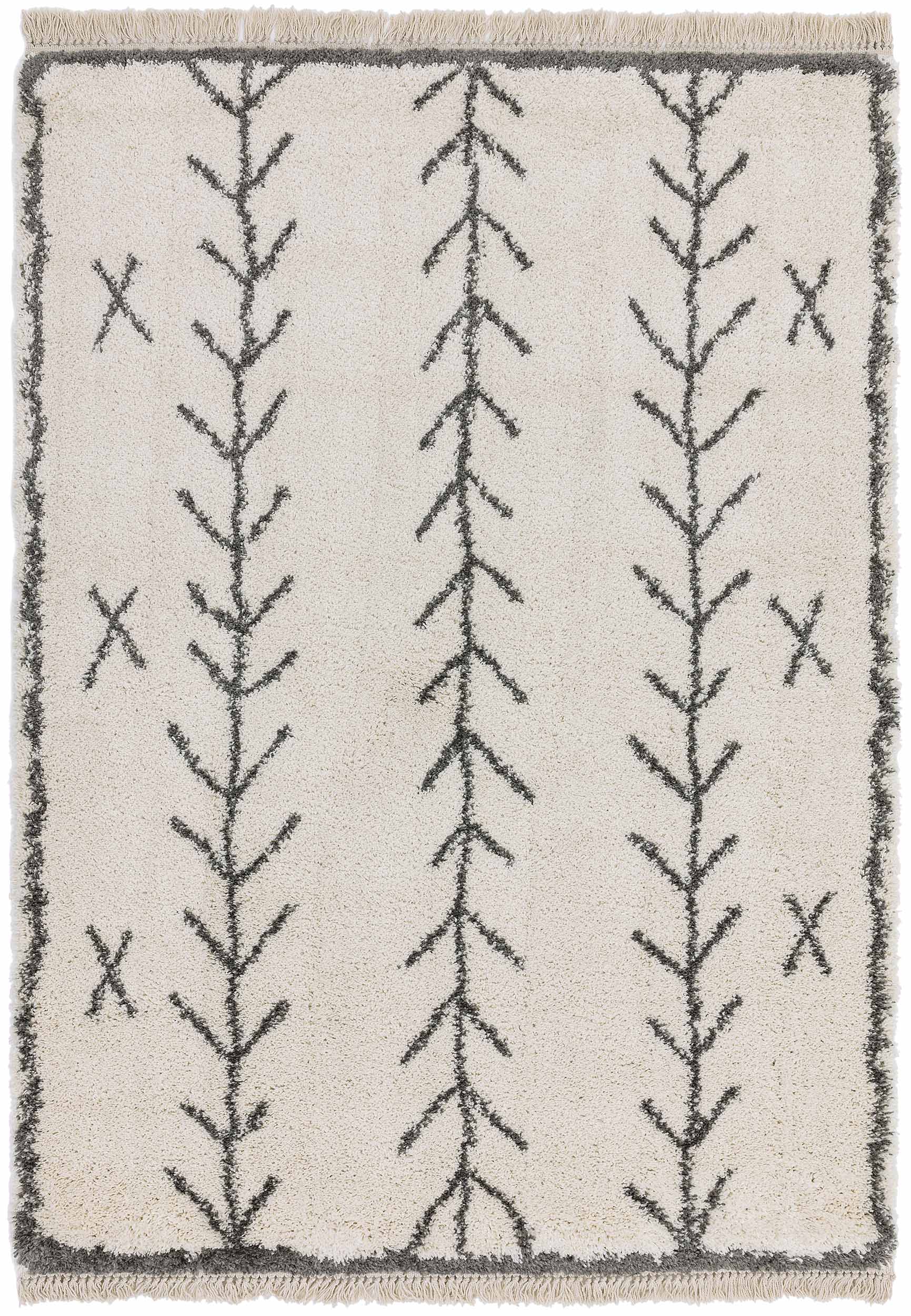 Berber vloerkleed Easy Living Rocco Cream Arrow