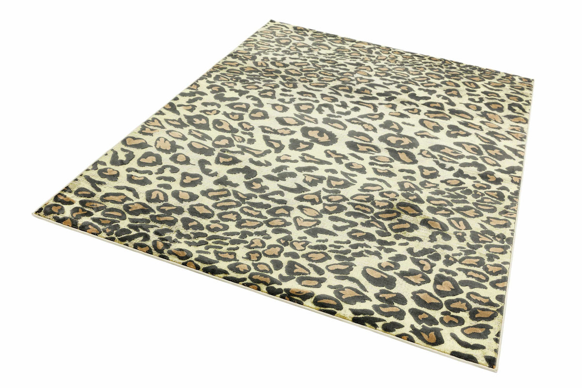 Laagpolig vloerkleed Easy Living Quantum Leopard