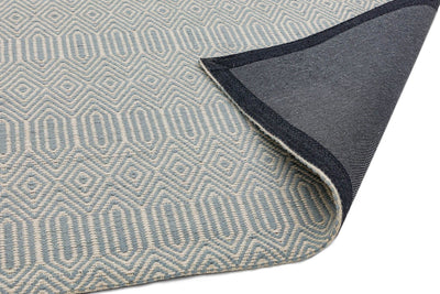 Laagpolig vloerkleed Easy Living Sloan Duck Egg