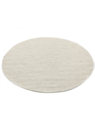 Rond vloerkleed MOMO Rugs Teppe White Naturel