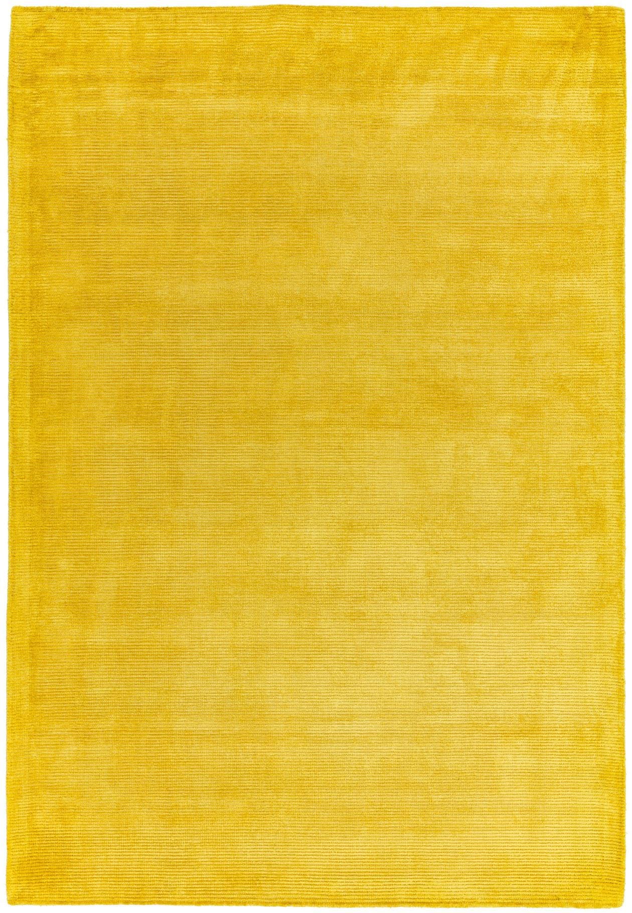 Laagpolig vloerkleed Easy Living Reko Rug Mustard