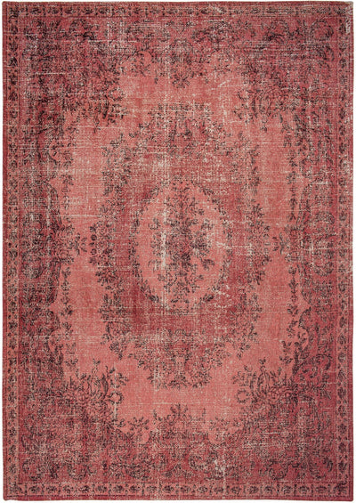 Laagpolig vloerkleed Louis de Poortere 9141 Palazzo Borgia Red