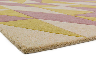 Laagpolig vloerkleed Easy Living Reef Flag Pink