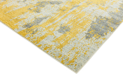 Laagpolig vloerkleed Easy Living Nova Painterly Ochre