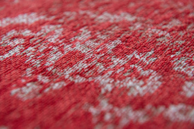 Laagpolig vloerkleed Louis de Poortere 9147 Fading World Cherry