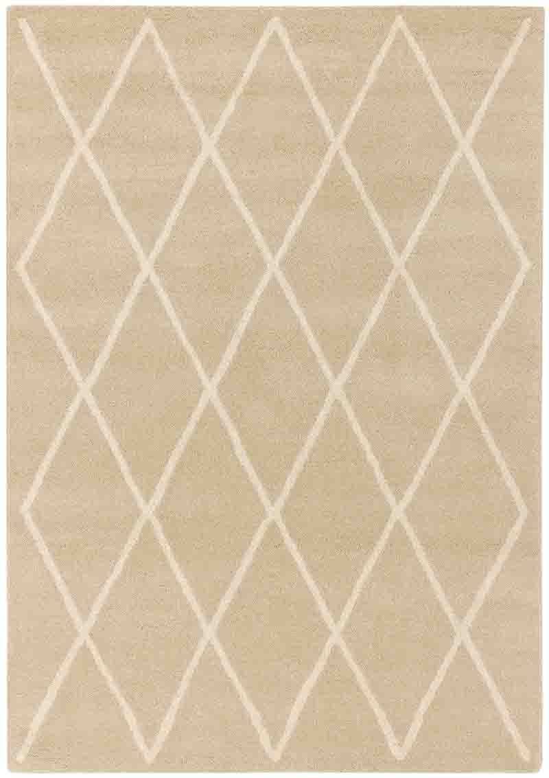 Laagpolig vloerkleed Easy Living Albany Diamond Sand