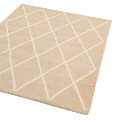 Laagpolig vloerkleed Easy Living Albany Diamond Sand