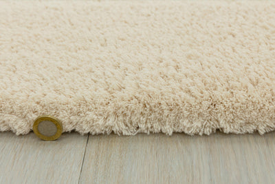 Hoogpolig vloerkleed Easy Living Lulu Soft Touch Rug Ivory