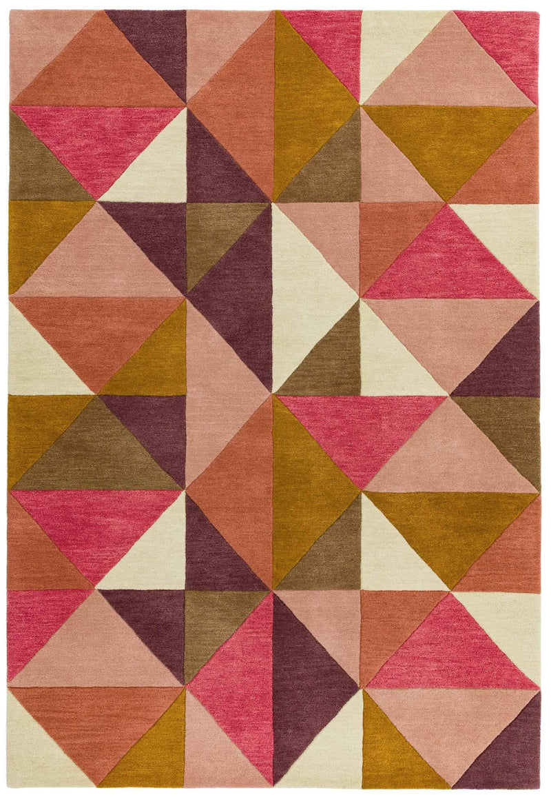 Laagpolig vloerkleed Easy Living Reef Kite Pink Multi