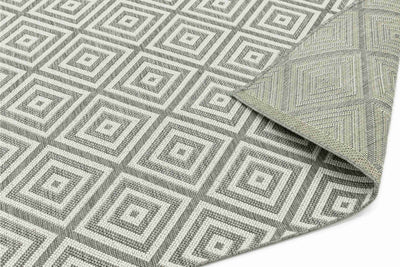 Laagpolig vloerkleed Easy Living Patio 17 Grey Jewel