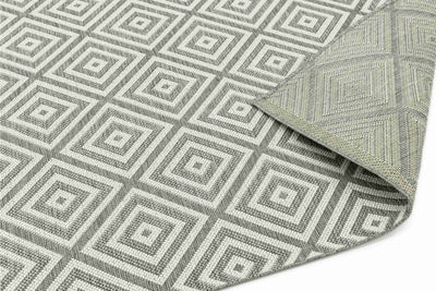 Laagpolig vloerkleed Easy Living Patio 17 Grey Jewel