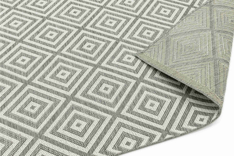 Laagpolig vloerkleed Easy Living Patio 17 Grey Jewel