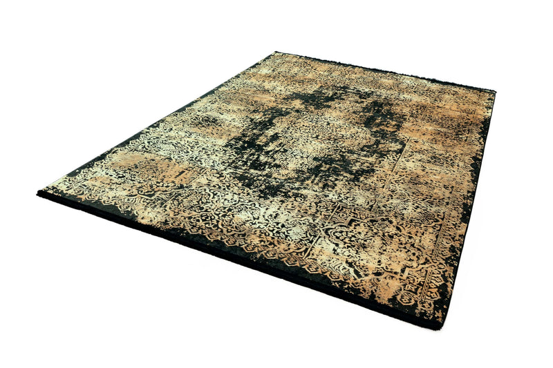 Laagpolig vloerkleed Easy Living Athera at09 Ebony Medallion