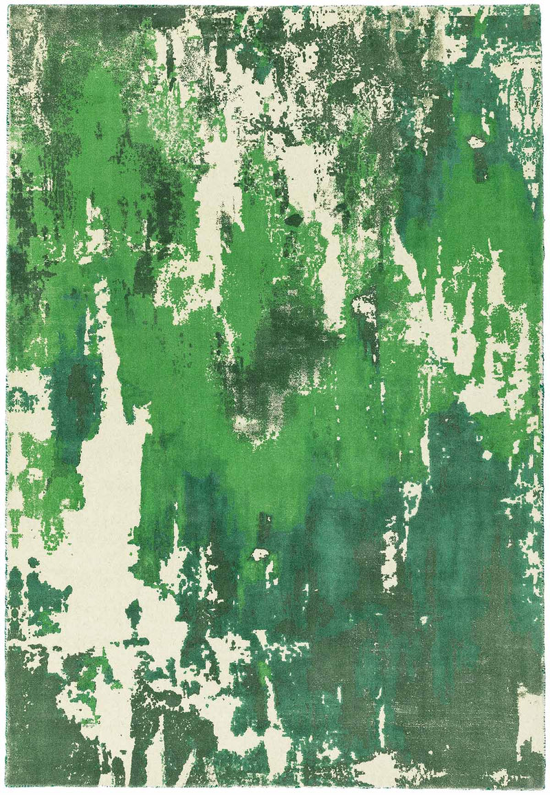 Laagpolig vloerkleed Easy Living Saturn Rug Green