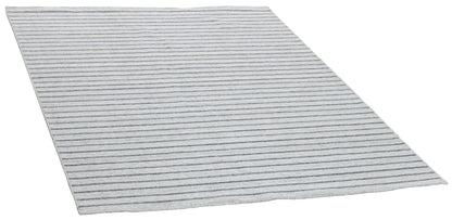 Laagpolig vloerkleed MOMO Rugs Nouveau Stripes Silver Dark Grey