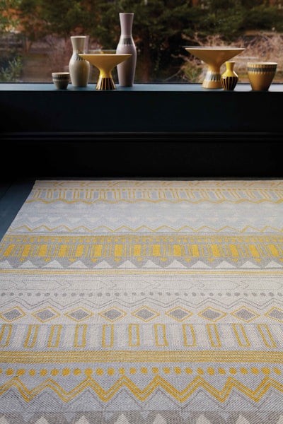 Laagpolig vloerkleed Easy Living Onix 11 Tribal Mix Yellow