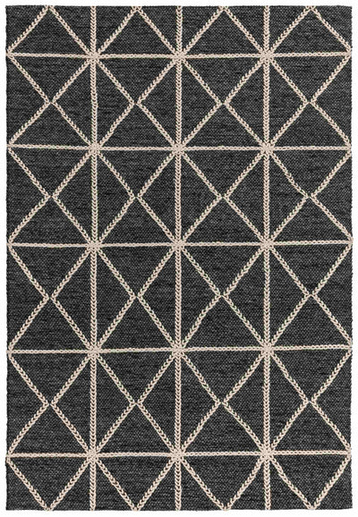 Laagpolig vloerkleed Easy Living Prism Rug Silver