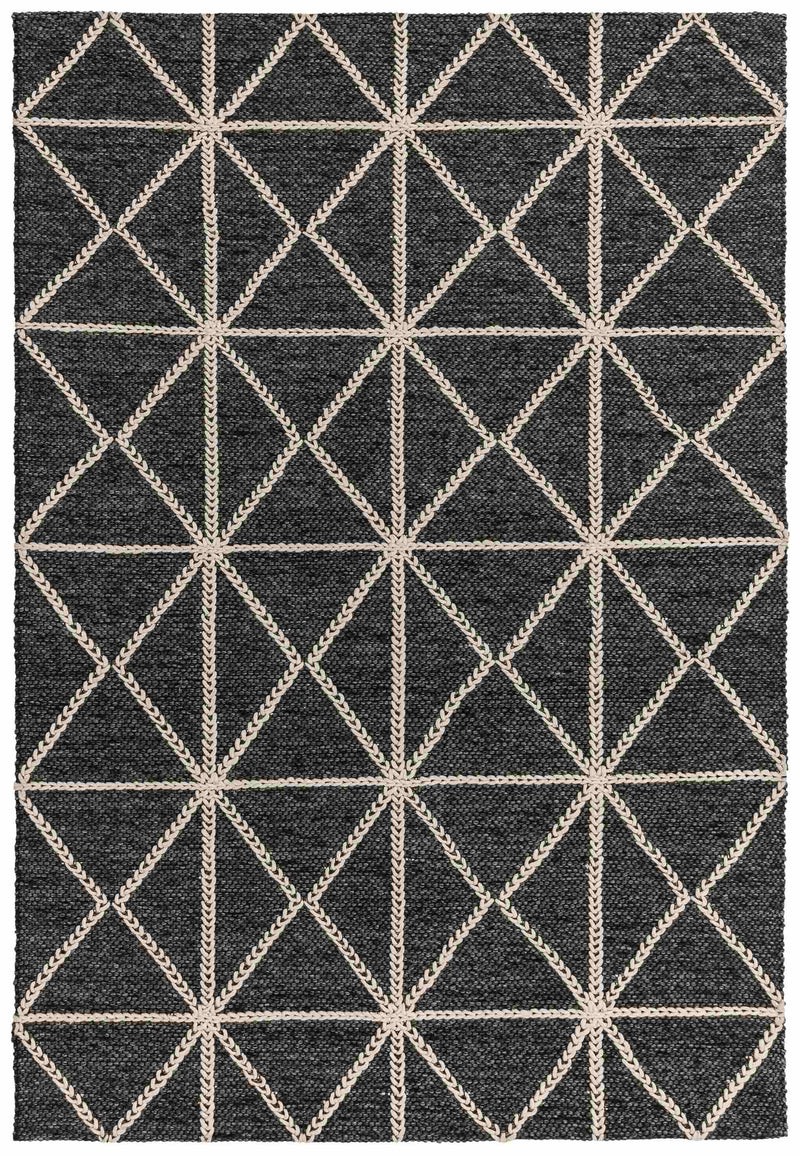 Laagpolig vloerkleed Easy Living Prism Rug Silver