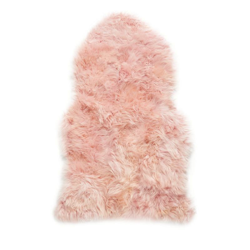 Rugestiq Woolfur schapenvacht Roze